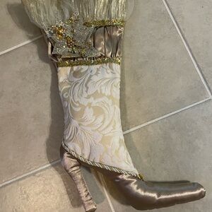 Pier 1 Imports Decorative holiday stocking